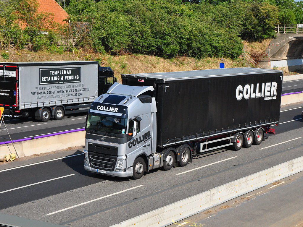 Collier Haulage truck