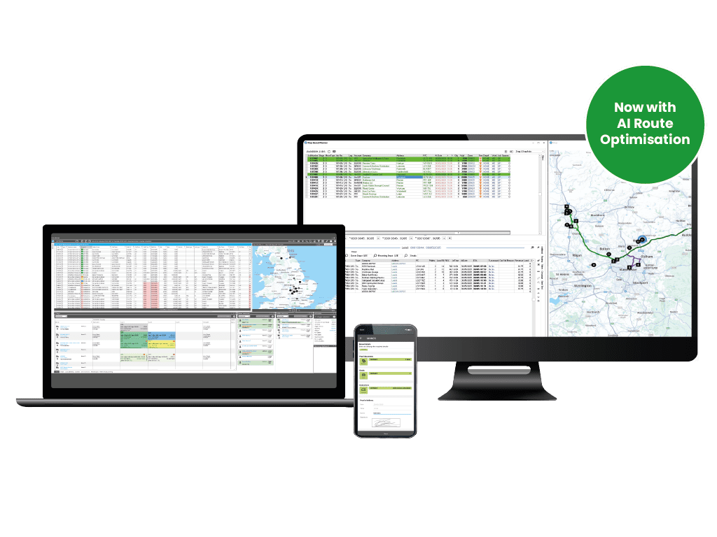 Transport Management System TMS devices TMS page